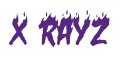 Rendering "X Rayz" using Charred BBQ