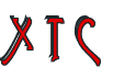 Rendering "X T C" using Agatha