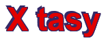 Rendering "X tasy" using Arial Bold