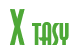 Rendering "X tasy" using Asia