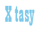 Rendering "X tasy" using Bill Board