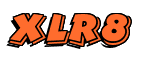 Rendering "XLR8" using Comic Strip
