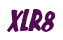 Rendering "XLR8" using Big Nib