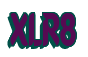 Rendering "XLR8" using Callimarker