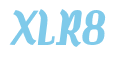 Rendering "XLR8" using Color Bar