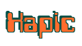 Rendering "Xapic" using Computer Font