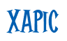 Rendering "Xapic" using Cooper Latin