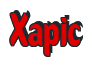 Rendering "Xapic" using Callimarker