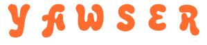 Rendering "Y A W S E R" using Bubble Soft