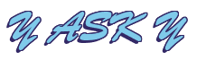 Rendering "Y ASK Y" using Brush Script