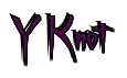 Rendering "Y Knot" using Charming