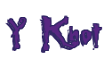 Rendering "Y Knot" using Buffied