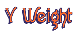 Rendering "Y Weight" using Agatha