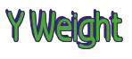 Rendering "Y Weight" using Beagle