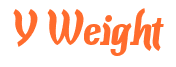 Rendering "Y Weight" using Color Bar