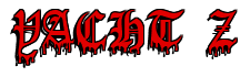 Rendering "YACHT Z" using Dracula Blood