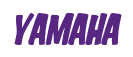 Rendering "YAMAHA" using Big Nib