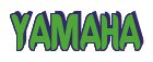 Rendering "YAMAHA" using Callimarker