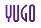 Rendering "YUGO" using Anastasia