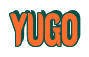 Rendering "YUGO" using Callimarker
