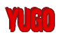 Rendering "YUGO" using Callimarker