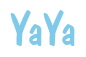 Rendering "YaYa" using Dom Casual