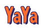 Rendering "YaYa" using Callimarker