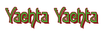Rendering "Yachta Yachta" using Agatha