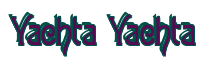 Rendering "Yachta Yachta" using Agatha