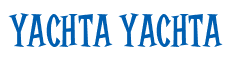 Rendering "Yachta Yachta" using Cooper Latin