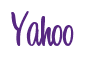 Rendering "Yahoo" using Bean Sprout