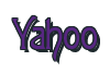Rendering "Yahoo" using Agatha