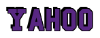 Rendering "Yahoo" using College
