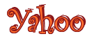 Rendering "Yahoo" using Curlz