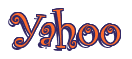 Rendering "Yahoo" using Curlz