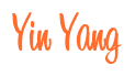 Rendering "Yin Yang" using Bean Sprout