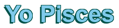 Rendering "Yo Pisces" using Arial Bold