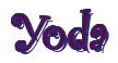 Rendering "Yoda" using Curlz