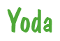 Rendering "Yoda" using Dom Casual