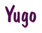 Rendering "Yugo" using Dom Casual