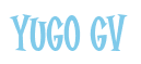 Rendering "Yugo GV" using Cooper Latin