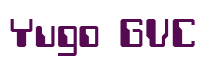 Rendering "Yugo GVC" using Computer Font