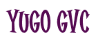 Rendering "Yugo GVC" using Cooper Latin