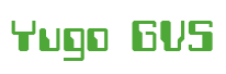 Rendering "Yugo GVS" using Computer Font