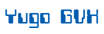 Rendering "Yugo GVX" using Computer Font