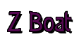 Rendering "Z Boat" using Agatha