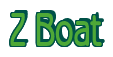 Rendering "Z Boat" using Beagle