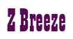 Rendering "Z Breeze" using Bill Board