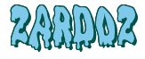 Rendering "ZARDOZ" using Drippy Goo