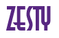 Rendering "ZESTY" using Asia